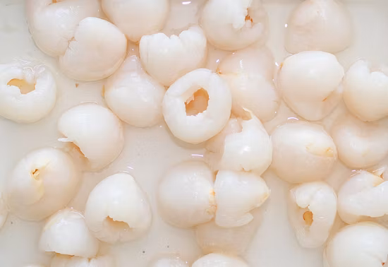 Litchi di frutta in scatola della migliore qualità interi in confezione di latta