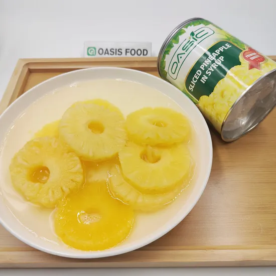 Le 10 migliori fabbriche di alimenti in scatola Ananas in scatola sciroppato in lattine o barattoli